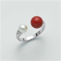 Anello Miluna Donna in Argento Perla PLI1601 - PLI1601